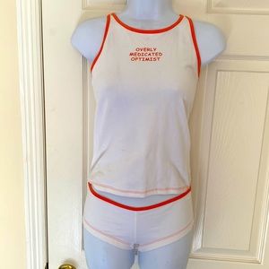 🌺🥳Fun loungewear/ sleepwear “OVERLY MEDICATED OPTOMIST”🤩😂